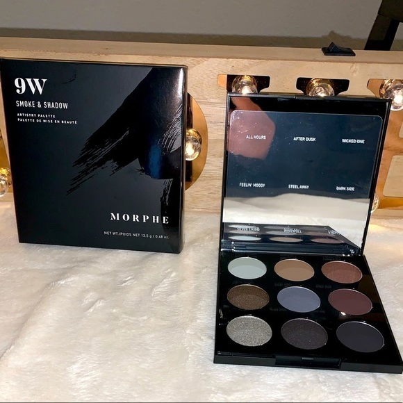 MORPHE 9W Smoke & Shadow Palette BNIB - Picture 1 of 4